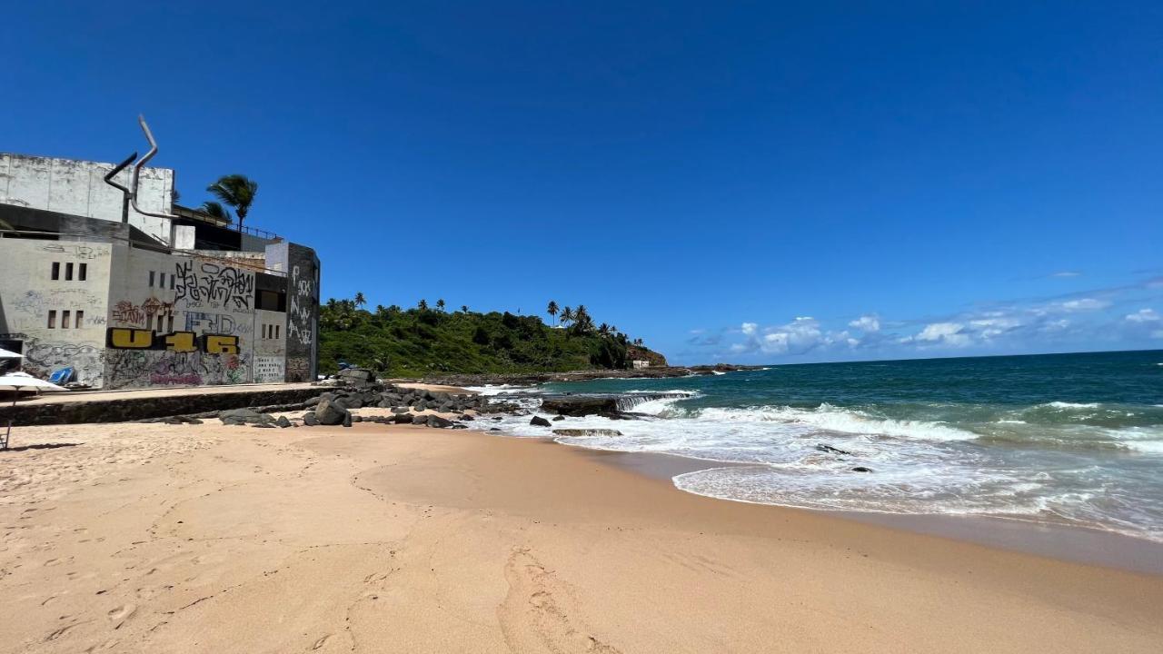 Lindo Vista Mar Na Praia Do Buracao - Rio Vermelho Salvador da Bahia Dış mekan fotoğraf